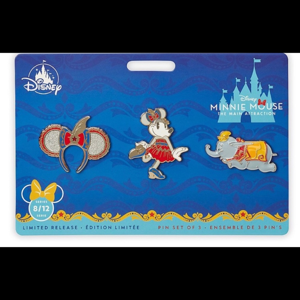 Minnie Mouse Main Attraction Dumbo Pins